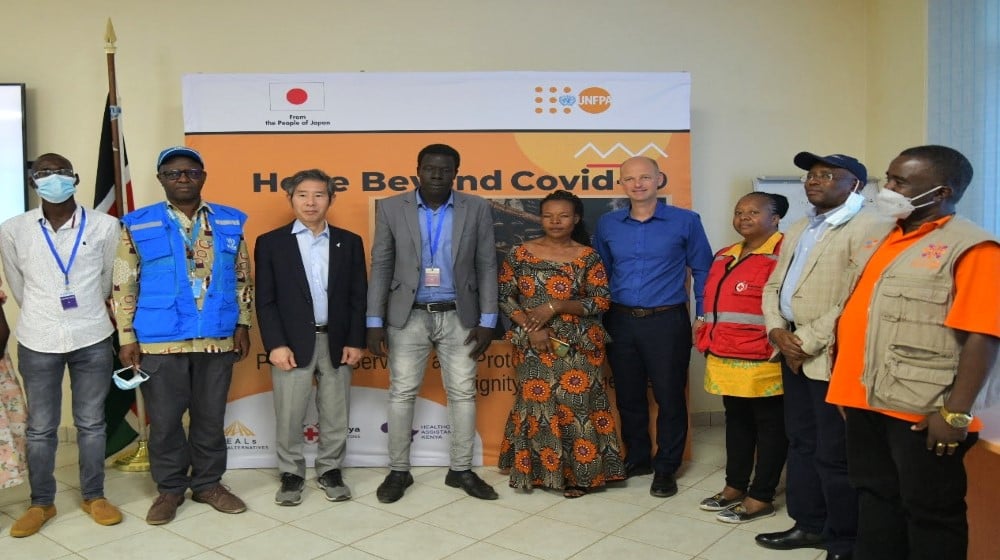 Launch of the Japanese funded project, Hope Beyond Covid-19