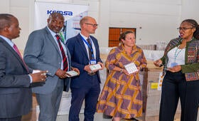 UNFPA hands over family planning supplies worth Kenya Shillings 500 million to the Ministry of Health