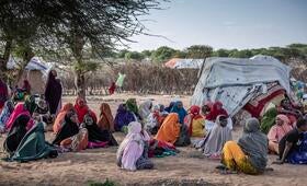  45,000 individuals fled the drought in Somalia in 2022, seeking refuge at the Daadab refugee camps of Hagadera, Ifo, and Dagaha