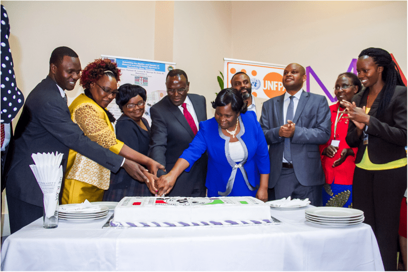 The official launch of the Midwives Association of Kenya officiated by Kenya’s Health Cabinet Secretary in Eldoret, Kenya. Photo by UNFPA KENYA