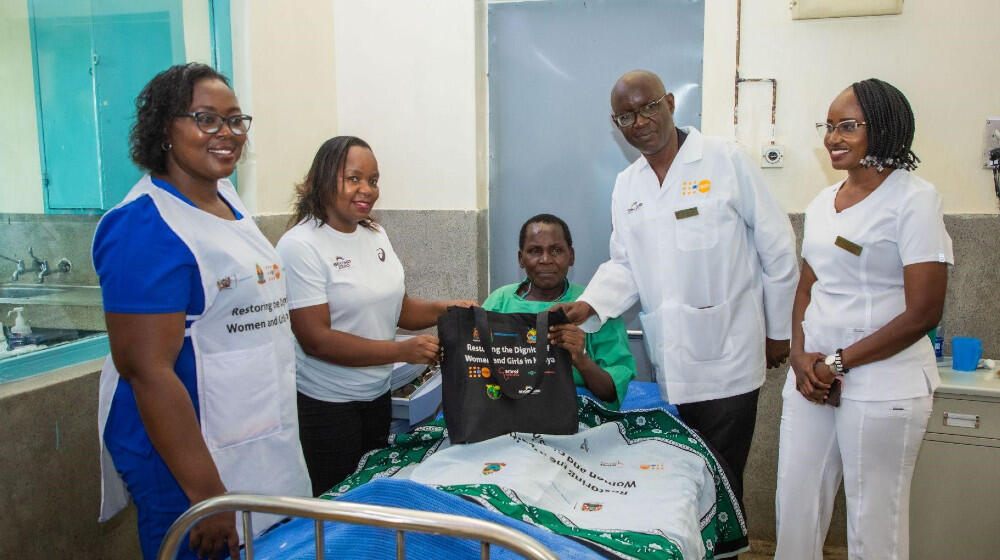 Margaret recovers from Fistula surgery