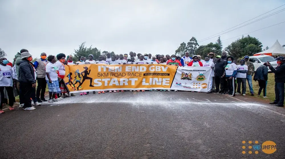 #16DaysofActivism: Kenyan Athletes run to end gender-based violence