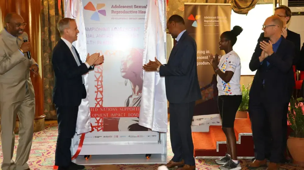 Groundbreaking $10.1 Million Adolescent Sexual and Reproductive Health Development Impact Bond launches in Kenya