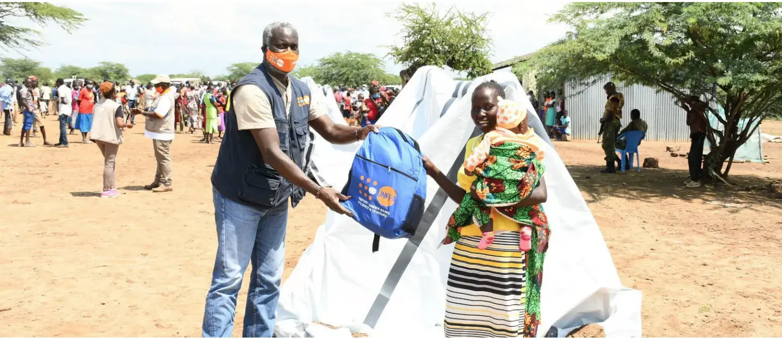 A ray of hope in Baringo crisis: flood survivors get UNFPA Dignity Kits