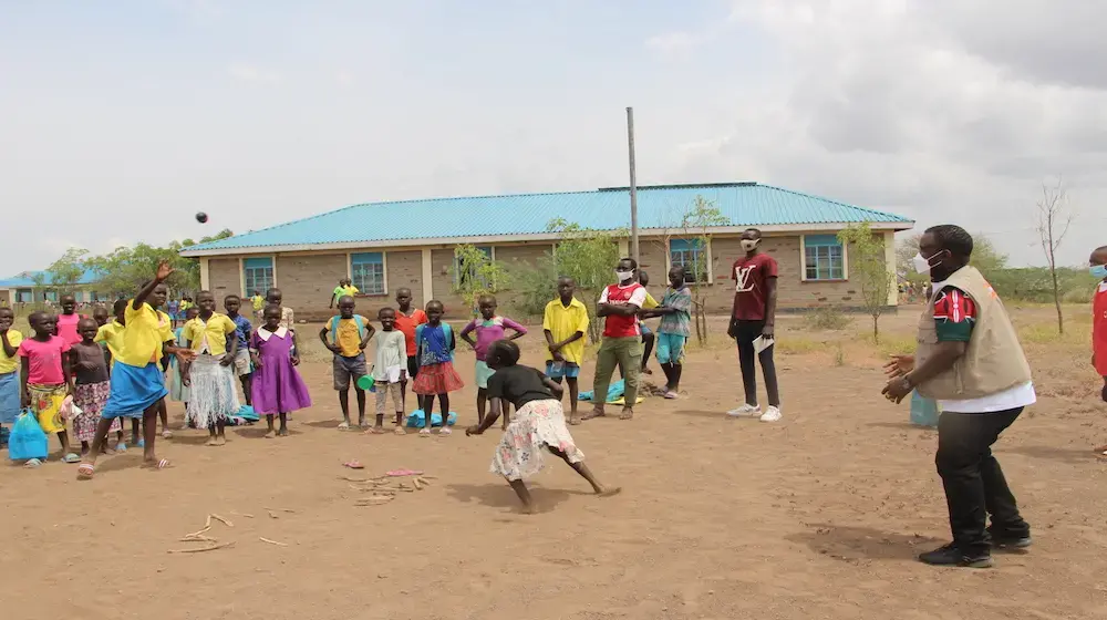 Collaborating through sports to end gender-based violence in Kakuma and Kalobeyei refugee settlements