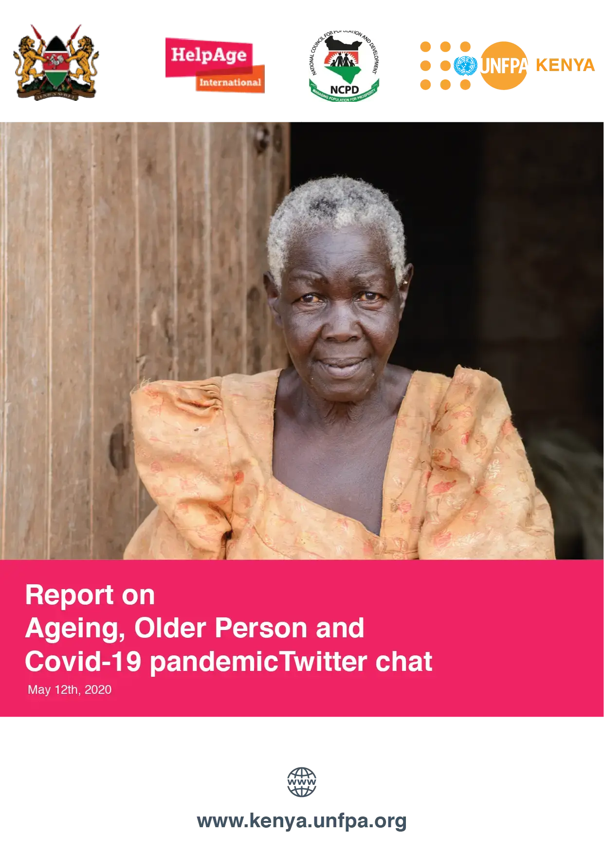 Report on  Ageing, Older Person and  Covid-19 pandemicTwitter chat